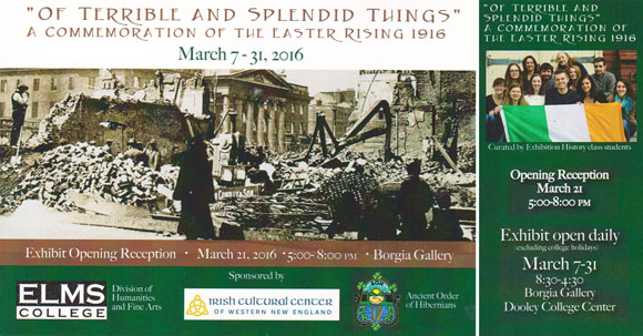 Exhibition: Commemoration of Easter Rising 1916