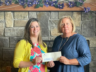 PeoplesBank Check Donation